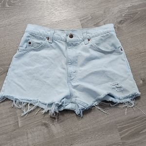 Levi's cut-off shorts